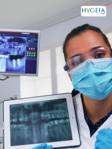 medical personnel holding an x-ray of the teeth in the lab from freepik.com
